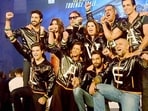 The entire team of Farah Khan's Happy New Year.