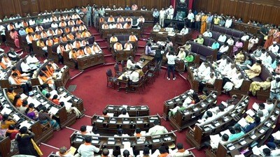 Kolkata, Jun 22 (ANI): West Bengal Finance Minister Swapan Dasgupta presents the state's first full budget for FY 2026-27 in the assembly, in Kolkata on Monday. (West Bengal Assembly/ANI Video Grab) (West Bengal Assembly) Kolkata, Jun 22 (ANI): West Bengal Finance Minister Swapan Dasgupta presents the state's first full budget for FY 2026-27 in the assembly, in Kolkata on Monday. (West Bengal Assembly/ANI Video Grab) (West Bengal Assembly)
