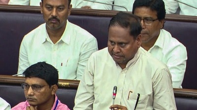 নওদার বিধায়ক হুমায়ুন কবীরের বিতর্কিত মন্তব্য ঘিরে সোমবার তীব্র রাজনৈতিক সংঘাতের ছবি সামনে এল বিধানসভায়। (PTI) নওদার বিধায়ক হুমায়ুন কবীরের বিতর্কিত মন্তব্য ঘিরে সোমবার তীব্র রাজনৈতিক সংঘাতের ছবি সামনে এল বিধানসভায়। (PTI)