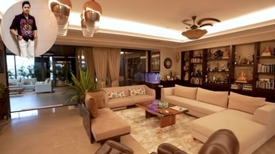 Shreyas Talpade gave a house tour of his Mumbai home to Farah Khan. (shreyastalpade27/Instagram/Youtube)
