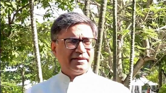 Foreign Secretary Vikram Misri in Victoria, Seychelles on Monday. (ANI)