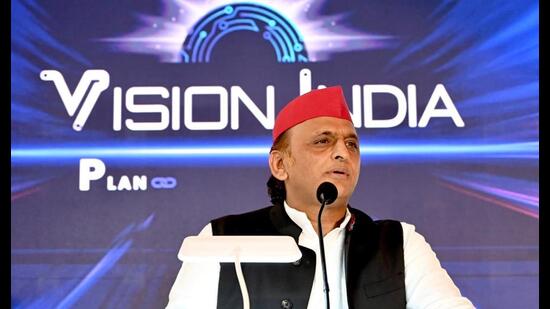 SP chief Akhilesh Yadav (HT Photo)