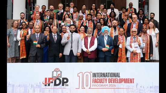 The participants are from 40 countries. (HT Photo)