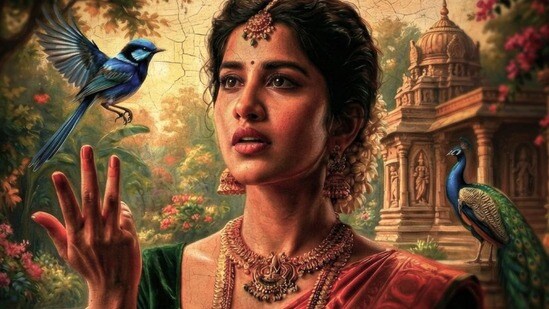 Nabha Natesh: నాగబంధం కోసం వెజిటేరియన్ డైట్.. అనంత పద్మనాభస్వామి టెంపుల్ సెట్.. 5 వేల మందితో సాంగ్: నభా నటేష్