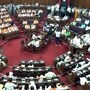Kolkata, Jun 22 (ANI): West Bengal Finance Minister Swapan Dasgupta presents the state's first full budget for FY 2026-27 in the assembly, in Kolkata on Monday. (West Bengal Assembly/ANI Video Grab)