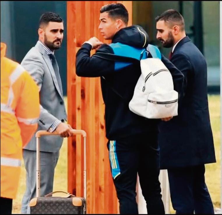 Sergio and Jorge Ramalheiro have been guarding Ronaldo since 2021. Sergio and Jorge Ramalheiro have been guarding Ronaldo since 2021.