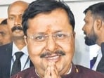 BJP chief Nitin Nabin will hold meetings with UP BJP office-bearers, affiliated organisations, ministers, senior party leaders. (HT file)