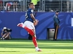 Kylian Mbappe scored a brace against Sweden