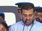 Keralam higher education minister Roji M John. (ANI)