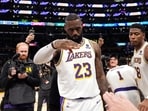 LeBron James decides to leave Los Angeles Lakers.(AP Photo/Mark J. Terrill)
