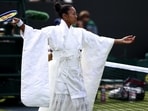 Naomi Osaka serves high fashion at Wimbledon with 'Kill Bill'-inspired kimono 
