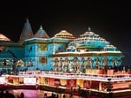 Ram Janmabhoomi temple in Ayodhya.