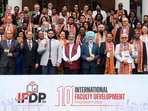 The participants are from 40 countries. (HT Photo)