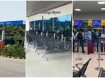 A look inside the Darbhanga airport in Bihar. 