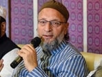 Hyderabad: AIMIM chief Asaduddin Owaisi addresses a press conference