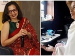 Celebrity nutritionist Rujuta Diwekar enjoyed a roti at a community kitchen in the Himalayas. 