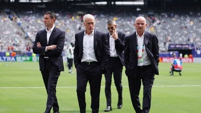 For the match against Sweden, France manager Didier Deschamps made four changes to his lineup after the win over Norway in the final group-stage fixture. (Getty Images via AFP)