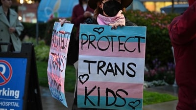 The US Supreme Court upheld state laws prohibiting transgender athletes from competing in girls' and women's sports, a significant win for conservatives, enabling Republican-led states to enforce participation based on sex assigned at birth. (AFP)