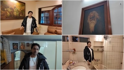 Before walk-in closets were a luxury, Gaurav Khanna’s childhood home had one. And a bathtub. (YouTube/ Gaurav Khanna)