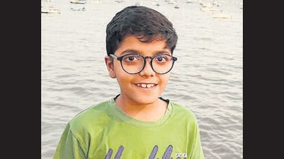 Mumbai, India. June 30 2026 - File Photo of Vihan Srivastav. An 11-year-old student, Vihan Srivastav, died, and four other children were injured when a large tree collapsed onto their school bus on Road No. 11 in Chembur, Mumbai, India. June 30, 2026. (Photo by Raju Shinde/HT Photo) (Raju Shinde)
