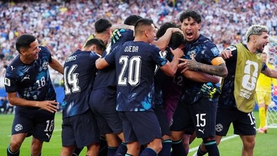 Paraguay beat Germany on penalties to reach World Cup last 16. (IMAGN IMAGES via Reuters)