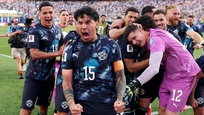 Paraguay have qualified for round of 16. (Getty Images via AFP) Paraguay have qualified for round of 16. (Getty Images via AFP)