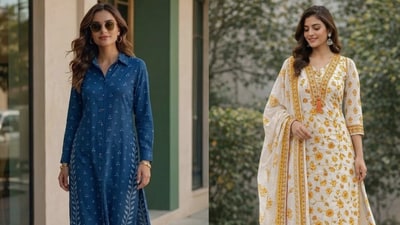 3-Piece vs 2-Piece Kurta Sets: Which one should you buy? Stylish picks for each (Pinterest) 3-Piece vs 2-Piece Kurta Sets: Which one should you buy? Stylish picks for each (Pinterest)