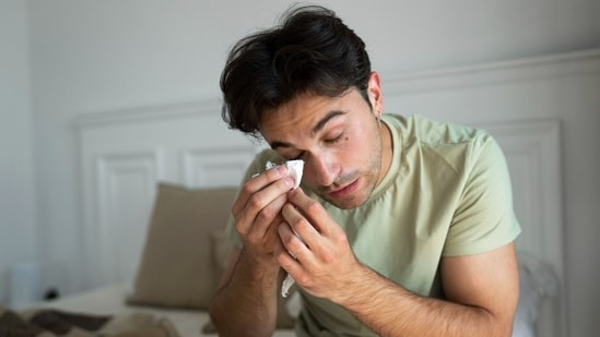 Not allergic to dust, says Dr PS Pradeep Kumar. You’re allergic to the mites calling it home. (Freepik)