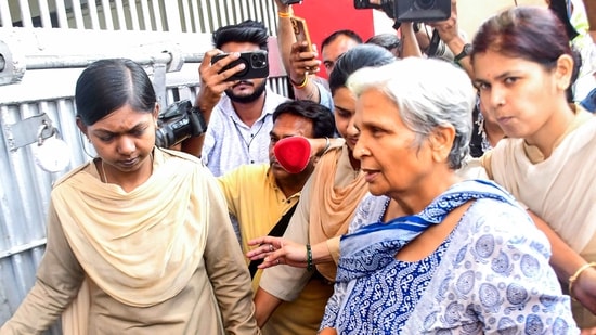 A special CBI court sent Twisha Sharma mother-in-law and retired judge Giribala Singh accused in the dowry harassment and death case to 14-day judicial custody, at the central jail, in Bhopal. (ANI)