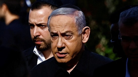 Israeli Prime Minister Benjamin Netanyahu visited occupied southern Lebanon on Tuesday.