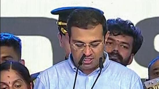 Keralam higher education minister Roji M John. (ANI)