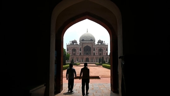 Gram it: The Humayun's Tomb stands tall in the heart of the city as one among the 75 heritage monuments, approved by the Delhi cabinet under two schemes – the Delhi Chief Minister Monument Adoption Scheme and the Grant-in-Aid Scheme for Conservation, Restoration and Development Works of Monuments. The initiatives seek to improve visitor amenities at these protected sites while supporting technical conservation work. (Photo: AFP)