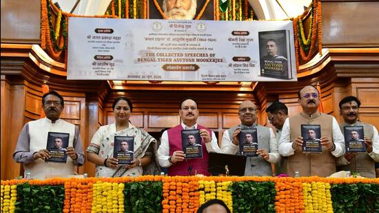 The publication brings together speeches delivered by Dr Mookerjee during his tenure in the Imperial Legislative Council, covering issues such as civil liberties, university autonomy, and constitutional governance. (HT Photo)