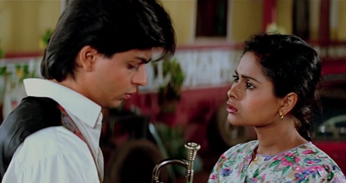 Sadiya Siddiqui and Shah Rukh Khan in a still from Kabhi Haan Kabhi Naa. Sadiya Siddiqui and Shah Rukh Khan in a still from Kabhi Haan Kabhi Naa.