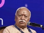 New Delhi: RSS chief Mohan Bhagwat during the 18th M.L. Munjal Awards ceremony, in New Delhi, Monday, June 15, 2026. (PTI Photo) (PTI06_15_2026_000436A) (PTI)