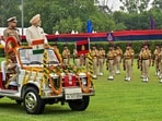 Gram it: That's how Lt Governor Taranjit Singh Sandhu and Delhi Police Commissioner Satish Golchha joined in the ceremonial parade, during the Delhi Police Commissionerate Day celebrations. The event was held on Wednesday, at the Parade Ground in New Police Lines on Kingsway Camp. 