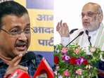 Kejriwal poses five questions to Amit Shah as Opposition steps up attack over Ayodhya irregularities Kejriwal poses five questions to Amit Shah as Opposition steps up attack over Ayodhya irregularities
