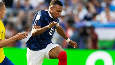 Lionel Messi, Argentina’s idol, scored six times in three games to claim the record for lifetime goals in World Cups. By July 1st graceful Kylian Mbappé of France (pictured) had netted six too (AFP) Lionel Messi, Argentina’s idol, scored six times in three games to claim the record for lifetime goals in World Cups. By July 1st graceful Kylian Mbappé of France (pictured) had netted six too (AFP)
