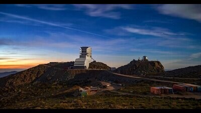 A view of NSF–DOE Rubin Observatory at twilight in November 2022. (HT FILE) A view of NSF–DOE Rubin Observatory at twilight in November 2022. (HT FILE)