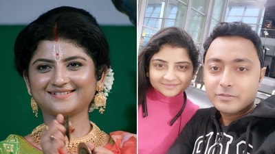 অদিতি মুন্সি এবং দেবরাজ চক্রবর্তী। (ফাইল ছবি, সৌজন্যে ফেসবুক Aditi Munshi) অদিতি মুন্সি এবং দেবরাজ চক্রবর্তী। (ফাইল ছবি, সৌজন্যে ফেসবুক Aditi Munshi)