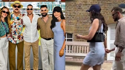 Fans were curious how Anushka Sharma's dress looked longer in Sophie Dhawan's Instagram dump,