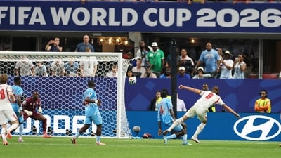 Kane scored again in the 86th minute as England edged past DR Congo.&nbsp; (REUTERS)