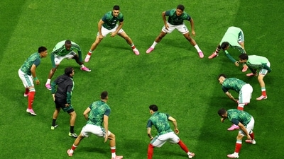 The Round of 32 clash between Mexico and Ecuador has been delayed due to adverse weather conditions. (REUTERS)