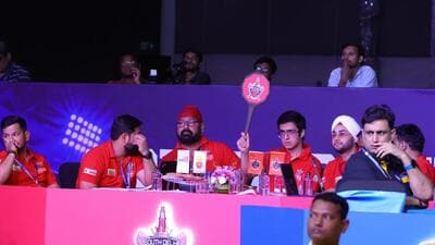 South Delhi Superstarz exercised their Right to Match (RTM) card to retain Tejasvi Dahiya for ₹40 lakh. (DPL) South Delhi Superstarz exercised their Right to Match (RTM) card to retain Tejasvi Dahiya for ₹40 lakh. (DPL)