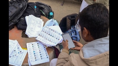 The association said teachers on election work from 10 am to 6 pm cannot take classes, leaving some schools short by up to 15 teachers. (PTI) The association said teachers on election work from 10 am to 6 pm cannot take classes, leaving some schools short by up to 15 teachers. (PTI)