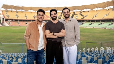 Sameer Saxena, Ayushmann Khurrana and Akshaye Widhani.