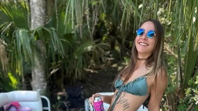 Brittany Clark, 31, was killed by an alligator while swimming in a Florida river as her boyfriend tried to save her. Brittany Clark, 31, was killed by an alligator while swimming in a Florida river as her boyfriend tried to save her.