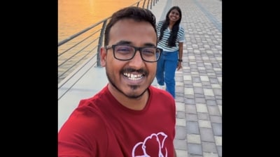 The couple shared that they spend around 13,000 to 14,000 UAE dirhams every month. (X/@visa_and_vadapav) The couple shared that they spend around 13,000 to 14,000 UAE dirhams every month. (X/@visa_and_vadapav)