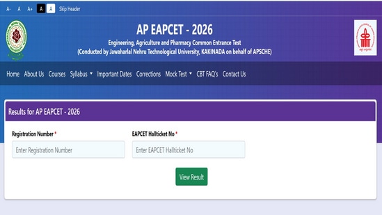 AP EAMCET Result 2026: AP EAPCET results declared at cets.apsche.ap.gov.in, direct link to check rank cards