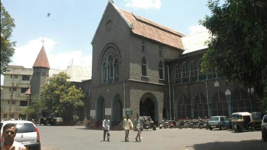Hospital - The gothic style building of Pune's Sassoon Hospital, which was built in 19th century. Pune Mayor Rajani Tribhuvan has demanded that hospital should be renamed after Dr. Babasaheb Ambedkar - HT photo